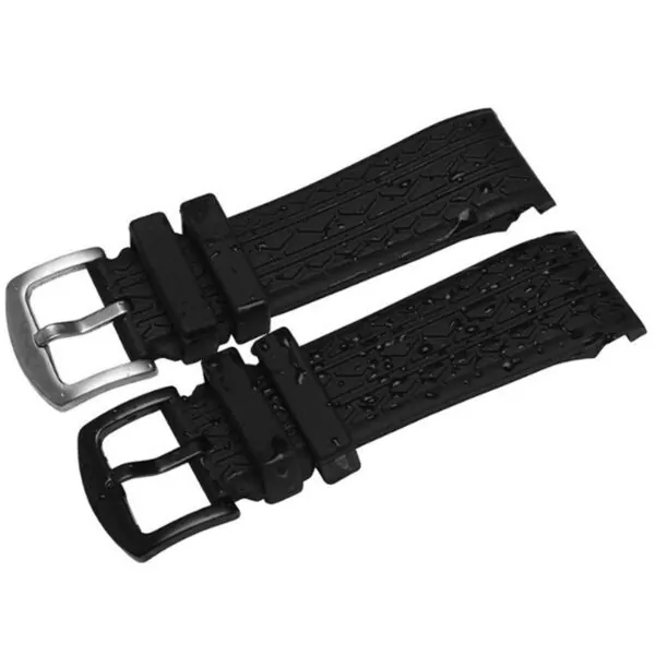 4_Bracelet-en-silicone-noir-haut-de-gamme-24mm-pour-bracelet-Porsche-design-p6612-bracelet-de-montre Black Strap For P6612 Porsche Design 24mm In Rubber