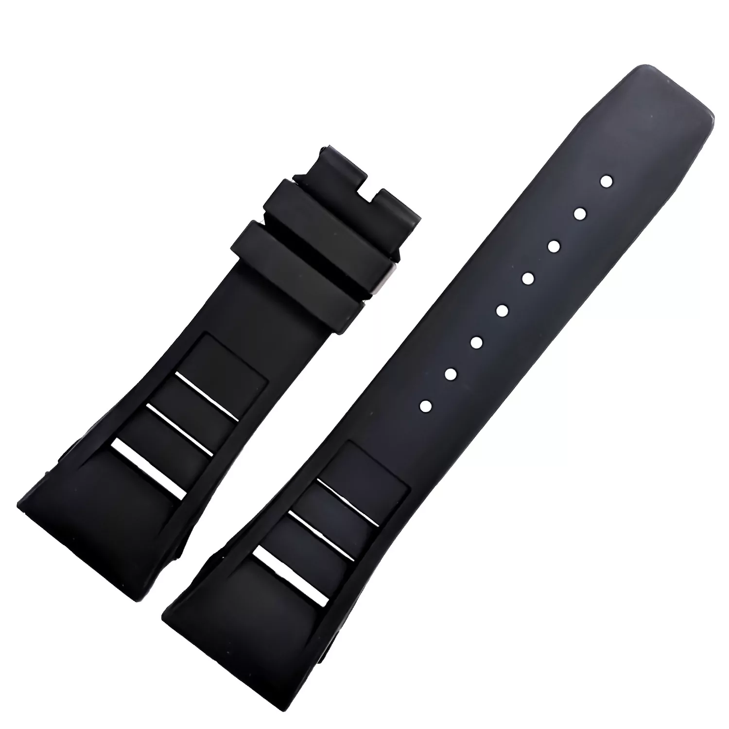 Untitled-1 Black Strap for Richard Mille 26/21mm In Rubber Spring Bars System