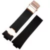 2_Bracelet-de-montre-en-caoutchouc-tanche-boucle-en-acier-bracelet-de-montre-en-Silicone-pour-Ulysse Black Rubber Strap for Ulysse Nardin Marine 1183 Observatory 243