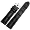 En-cuir-bracelet-de-montre-appropri-pour-Vacheron-Constantin-Seiko-Casio-montre-et-accessoires-19mm-20mm (4) Black Strap for Vacheron Constantin Patrimony, Traditionnelle - 19,20,21,22mm