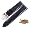 1_Bracelet-en-cuir-de-crocodile-am-ricain-m-le-convient-pour-Vacheron-Constantin-original-en-cuir Black Strap for Vacheron Constantin Patrimony, Traditionnelle in Genuine Crocodile- 19,20,21,22mm