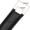 HTB1p8m2SpXXXXaQXFXXq6xXFXXX3 Black Leather Strap for Cartier Pasha in Genuine Crocodile Leather