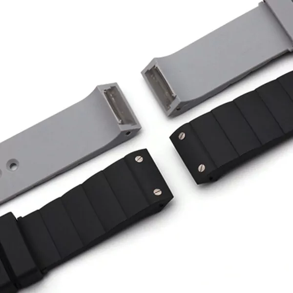 CASRXJ1-12 Grey Strap Santos XL Cartier 23mm In Rubber