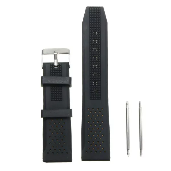 3_1-pi-ces-22mm-Silicone-noir-bandes-de-montre-en-caoutchouc-bracelet-pour-Seiko-plongeur-plong Black Strap Seiko 22mm In Silicon