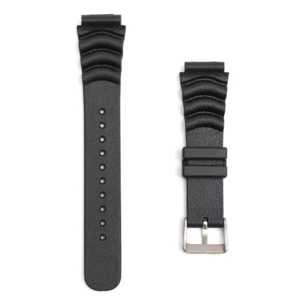 4_Bracelet-de-remplacement-en-Silicone-souple-noir-20-22mm-avec-Bracelet-ressort-ensemble-d-outils-pour-casio-5 Black Strap for Seiko Diver, Marinemaster, Prospex in Rubber - 20,22mm