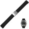 Nouvelle-arriv-e-silicone-montre-bracelet-avec-boucle-d-ployante-21-20mm-en-caoutchouc-bande-T013.jpg_640x640 Black Strap Tissot T-Touch, T013, T091,T081 20,21mm In Rubber