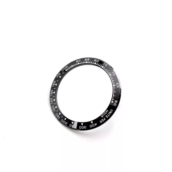 CARLYWET-Gros-Haute-Qualit-En-C-ramique-Noir-avec-L-criture-Blanche-Montre-Lunette-pour-DAYTONA-4 Black & White Bezel for Rolex Daytona