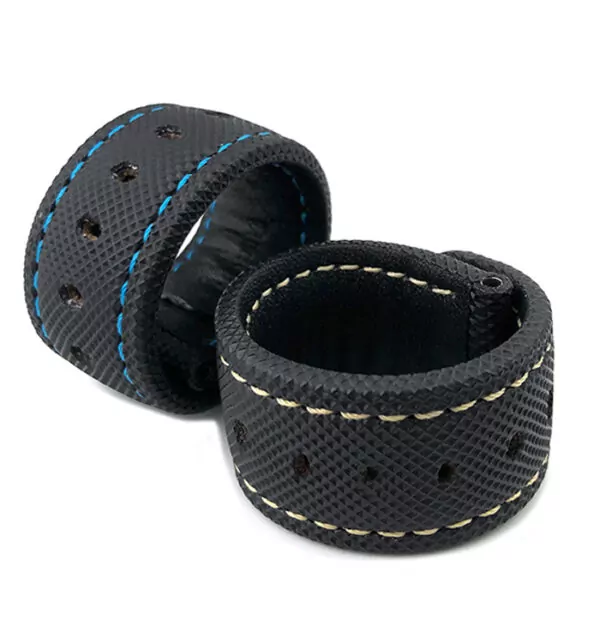 Black & Blue Nylon Strap for Panerai Carbotech 24mm
