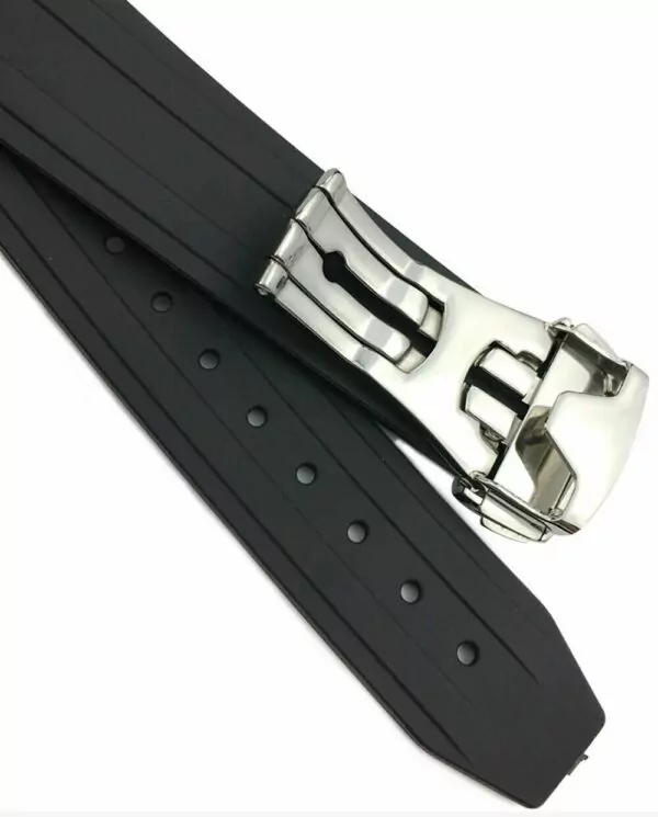 s-l1600 (2) Black & Yellow Rubber Strap for Omega Speedmaster Racing Chronograph