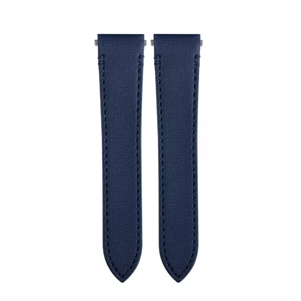 blue 1 Blue Nylon Strap Band for New Santos Cartier Quick Switch