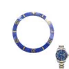 ROC26G-1 Blue & Gold Aluminum Insert Bezel for Rolex Submariner, GMT I 37.5mm