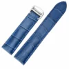 1 Blue Leather Strap Bracelet for Cartier Tank - 5 Sizes