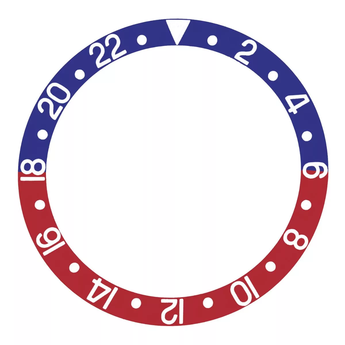 il_fullxfull.1595231404_a6e4 Blue & Red Aluminum Insert Bezel for Rolex GMT I Pepsi 37.4mm