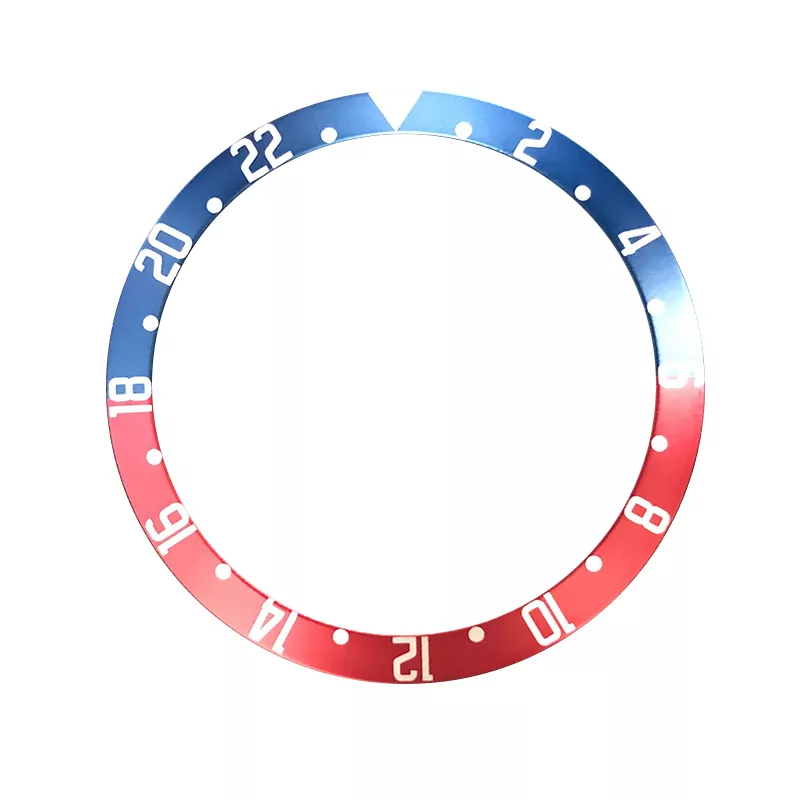 red blue_nsert-de-lunette-en-aluminium-de-39-8-mm_variants-7 Blue & Red Pepsi Bezel Insert for Black Bay GMT 41mm Tudor 39.8x32.8mm Aluminium
