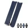 Blue white 2 Round_0-mm-caoutchouc-silicone-bracelet-de-mon_variants-18 Blue & White Rubber Strap Bracelet for Omega Seamaster Aqua Terra Ultra Light