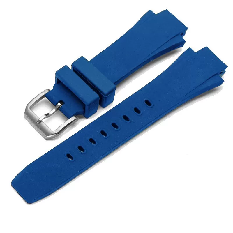 3_26x16mm-Bracelet-de-montre-pour-IWC-Aquatimer-Bracelet-de-remplacement-IW354807-Bracelet-pour-hommes-noir-Silionce Blue Strap Band IWC Aquatimer Chronograph Cousteau In Rubber 26x16mm
