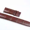 -genuine-crocodile-leather-calf-IWC-portugieser-aftermarket-with-buckle-10 Brown Strap Band IWC Portugal, Portugieser In Genuine Crocodile 20,22mm