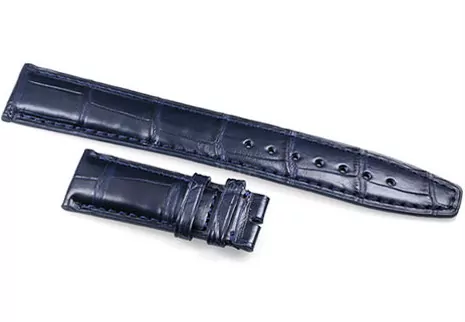 -genuine-crocodile-leather-calf-IWC-portugieser-aftermarket-with-buckle-12 Blue Strap Band IWC Portugal, Portugieser In Genuine Crocodile 20,22mm