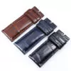-genuine-crocodile-leather-calf-IWC-portugieser-aftermarket-with-buckle-4 Blue Strap Band IWC Portugal, Portugieser In Genuine Crocodile 20,22mm