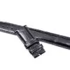 -genuine-crocodile-leather-calf-IWC-portugieser-aftermarket-with-buckle-5 Black Strap Band IWC Portugal, Portugieser In Genuine Crocodile 20,22mm