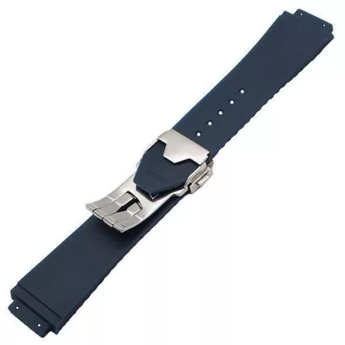 Blue Strap bracelet for Hublot Big Bang in Silicone - Image 4