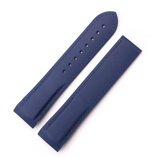 Blue Strap Bracelet for Omega Seamaster Planet Ocean in Rubber - 20,22mm