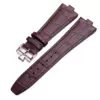 Untitled-1 Brown Strap Overseas for Vacheron Constantin 25x8mm