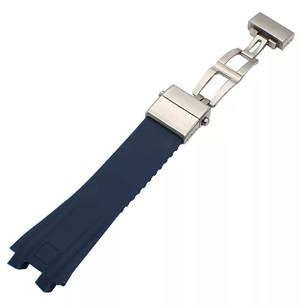 Executif-Blue-Ulysse-Nardin-Strap-4 Blue Rubber Strap for Ulysse Nardin Executive Dual Time 243