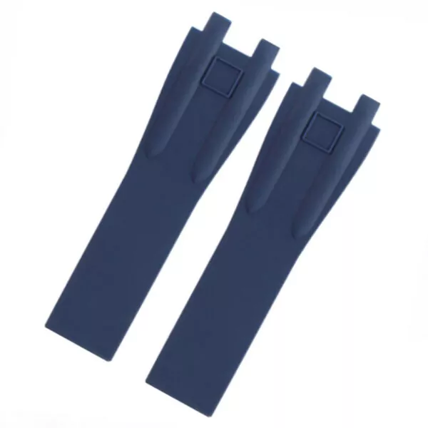 Executif-Blue-Ulysse-Nardin-Strap-2 Blue Rubber Strap for Ulysse Nardin Executive Dual Time 243