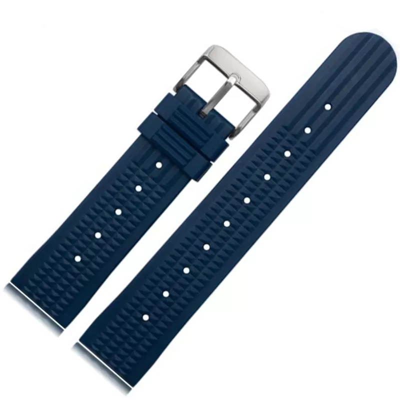 racelet-de-montre-en-caoutchouc-silicon_main-0 Blue Strap for Seiko Marinemaster, Prospex, Diver 20,22mm In Rubber