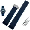 THSR2X4-5 Blue Strap TAG Heuer Aquaracer 300m In Rubber - 5 sizes