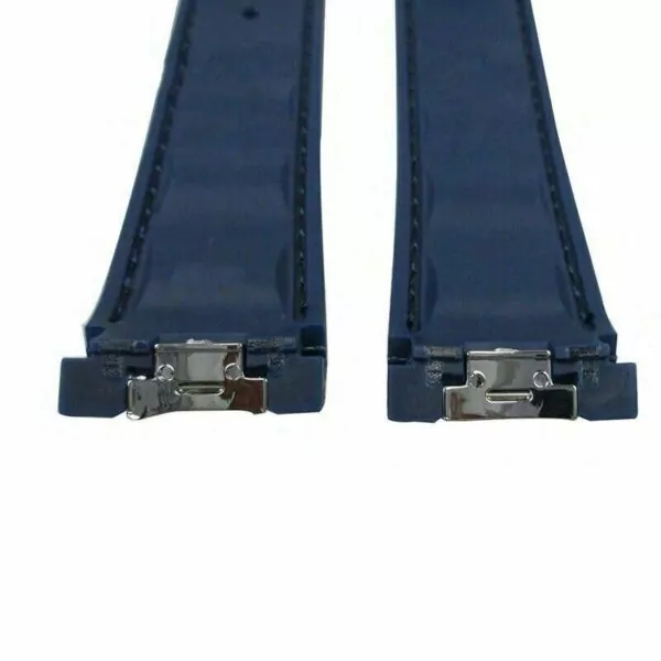 s-l1600 (4) Blue & White Rubber Strap for Omega Seamaster Aqua Terra 300