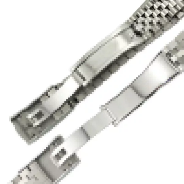 bracelet-de-montre-en-acier-inoxydable-p_main-2 Silver Strap Bracelet Jubilee For Rolex Datejust I & II 20,21mm Stainless Steel