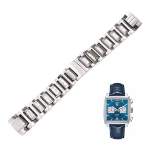 bracelet-de-montre-pour-hommes-22-mm-en_main-0 copy Strap Bracelet for TAG Heuer Monaco Stainless Steel - 22mm