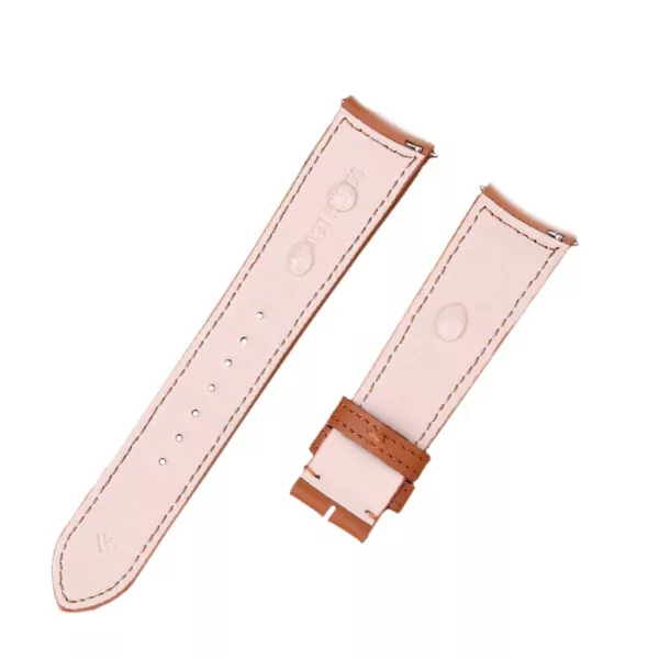 bracelet-en-cuir-veritable-pour-hommes_main-3 Brown/Cognac Calf Leather Strap For Jaeger-LeCoultre Reverso, Master Control, Ultra-Thin - 19,20,21mm