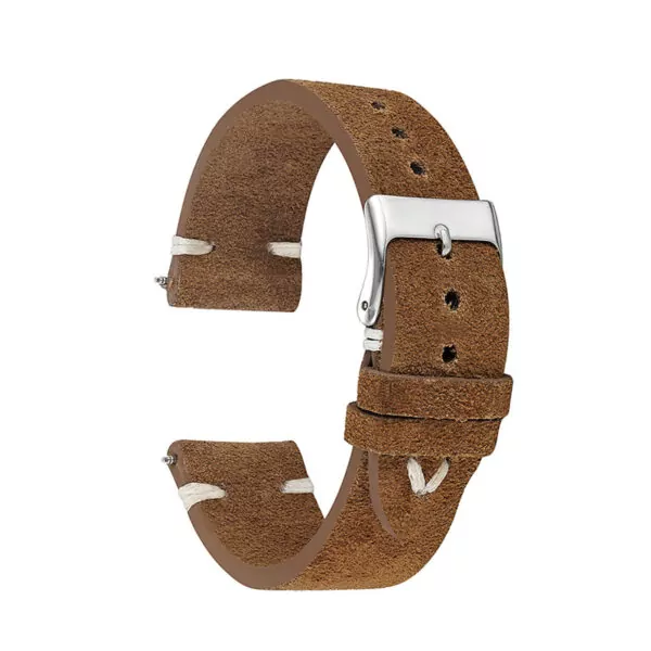 brown Suede Strap Band for Rolex Brown Suede Strap Band for Rolex, Omega, Universal Leather