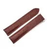 19-20mm-peau-de-Vache-Bracelet-En-Cuir-Montre-pour-Omega-Speedmaster-Bracelet-Montre-Bandes-De Brown Alligator Grain Leather Bracelet for Omega Speedmaster, Seamaster