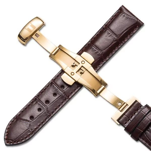 brown gold A_einture-en-cuir-veritable-fait-a-la-mai_variants-5 Brown Leather Alligator/Crocodile Grain Strap for Tissot Le Locle, T41, 1853...