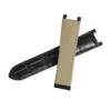 CASAX1-2 Black Leather Strap for Cartier Pasha in Genuine Crocodile Leather