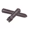 LVSPXH-12 Brown Leather Strap for Louis Vuitton Tambour in Crocodile/Alligator Grain
