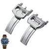 0_Fermoir-pliant-de-d-ploiement-d-acier-inoxydable-de-qualit-de-18mm-pour-la-marque-d (1) copy 2 Black Rivet Strap Band IWC Pilot Spitfire, Top Gun In Calf Leather 20,21,22mm
