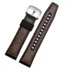 brown silver_uir-veritable-avec-bracelet-inferieur-e_variants-2 Brown Strap for Seiko 5 in Cow Leather & Rubber Back - 22mm