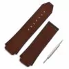 5_Nouveaux-hommes-en-cuir-mat-sangle-25mm-x-19mm-pour-sangles-Hublot-souvent-utilis-en-grande Brown Strap Band Hublot Big Bang 25x19mm Horseback Leather