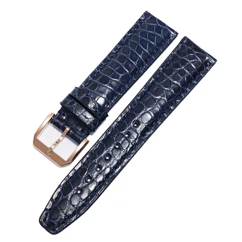 9_20mm-21mm-22mm-qualit-bracelet-de-montre-en-cuir-Alligator-noir-bleu-marron-bracelet-masculin-adapt Blue Strap Band IWC Portofino, Portugieser In Genuine Crocodile 20,21,22mm
