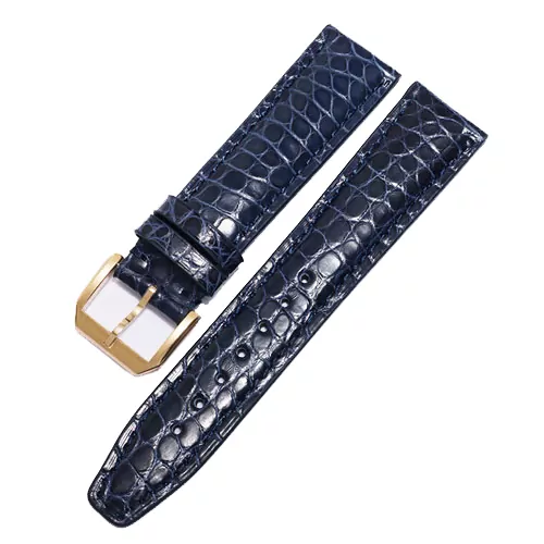 12_20mm-21mm-22mm-qualit-bracelet-de-montre-en-cuir-Alligator-noir-bleu-marron-bracelet-masculin-adapt Blue Strap Band IWC Portofino, Portugieser In Genuine Crocodile 20,21,22mm