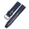15_20mm-21mm-22mm-qualit-bracelet-de-montre-en-cuir-Alligator-noir-bleu-marron-bracelet-masculin-adapt Blue Strap Band IWC Portofino, Portugieser In Genuine Crocodile 20,21,22mm