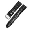 17_20mm-21mm-22mm-qualit-bracelet-de-montre-en-cuir-Alligator-noir-bleu-marron-bracelet-masculin-adapt Black Strap Band IWC Portofino, Portugieser In Genuine Crocodile 20,21,22mm