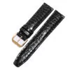3_20mm-21mm-22mm-qualit-bracelet-de-montre-en-cuir-Alligator-noir-bleu-marron-bracelet-masculin-adapt Black Strap Band IWC Portofino, Portugieser In Genuine Crocodile 20,21,22mm