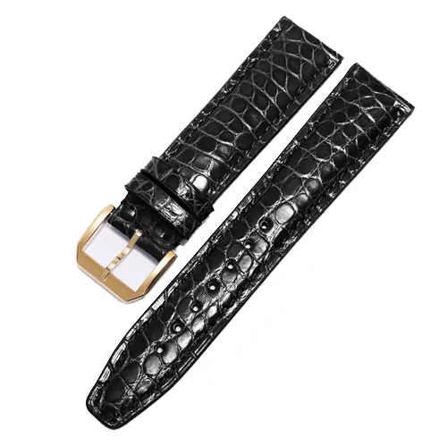 3_20mm-21mm-22mm-qualit-bracelet-de-montre-en-cuir-Alligator-noir-bleu-marron-bracelet-masculin-adapt Black Strap Band IWC Portofino, Portugieser In Genuine Crocodile 20,21,22mm