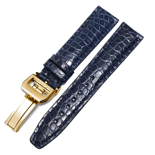 6_20mm-21mm-22mm-qualit-bracelet-de-montre-en-cuir-Alligator-noir-bleu-marron-bracelet-masculin-adapt Blue Strap Band IWC Portofino, Portugieser In Genuine Crocodile 20,21,22mm